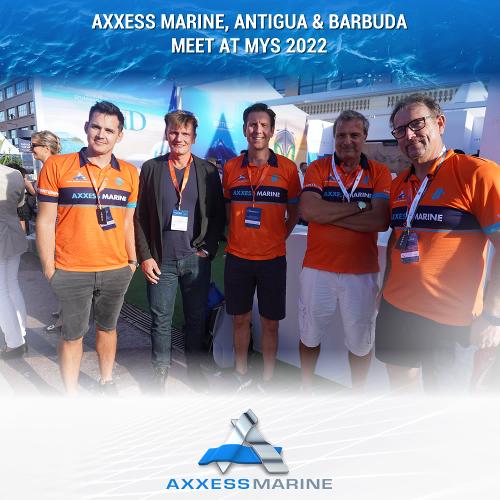 Axxess Marine, Antigua & Barbuda Meet at MYS 2022